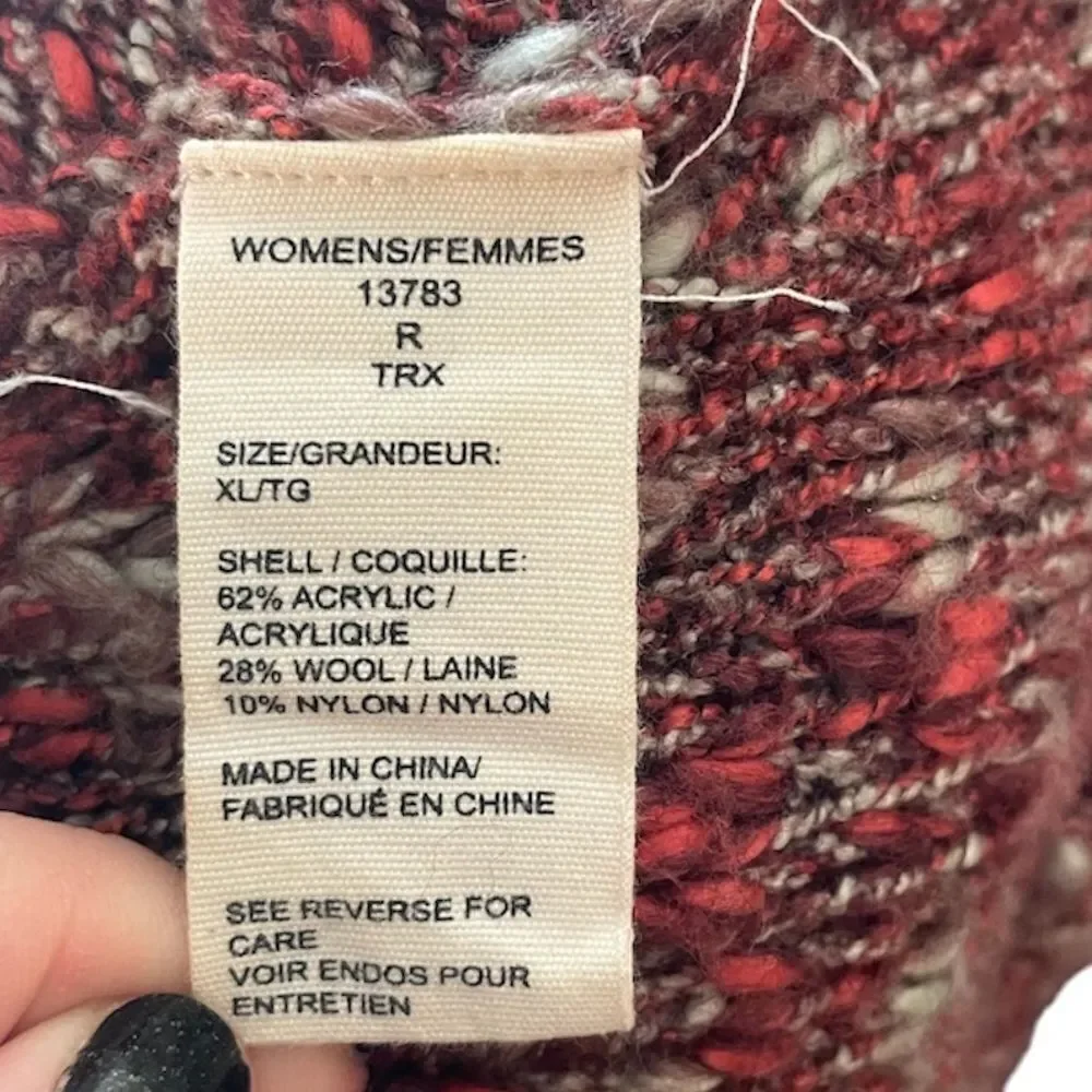 Woolrich | Womens Marled Quarter Zip Sweater - Picture 6 of 7